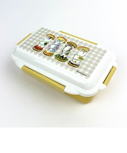 mofusand もふさんど ランチボックス（ハンバーガーにゃん） お弁当 ランチ キッチン マスタード