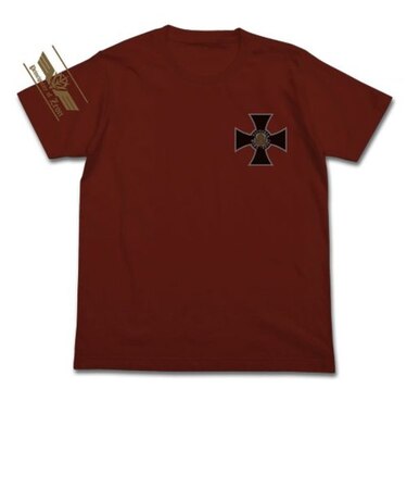 機動戦士ガンダム ジオン勲功十字章 Tシャツ L ボルドー 服 半袖 アパレル サマー インテリア