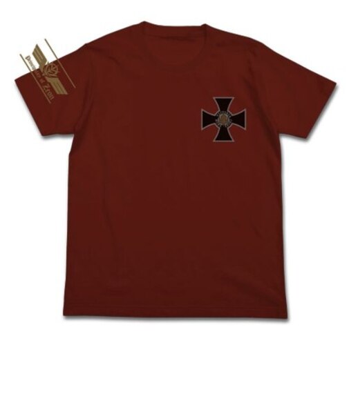 機動戦士ガンダム ジオン勲功十字章 Tシャツ L ボルドー 服 半袖 アパレル サマー インテリア