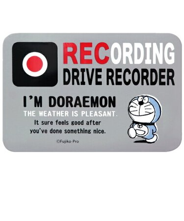 I'mドラえもん ドライブレコーダーマグネットサイン