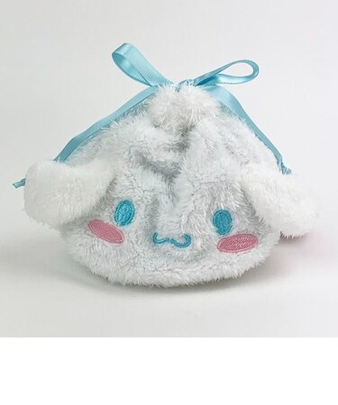 サンリオ シナモロール まんまる巾着 巾着袋 小物入れ ホワイト