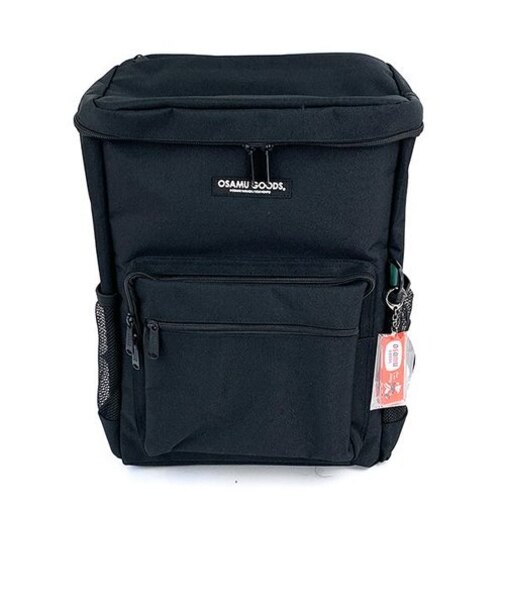 オサムグッズ リュック スクエア ホワイトロゴ リュック バッグ 通学 旅行 学校