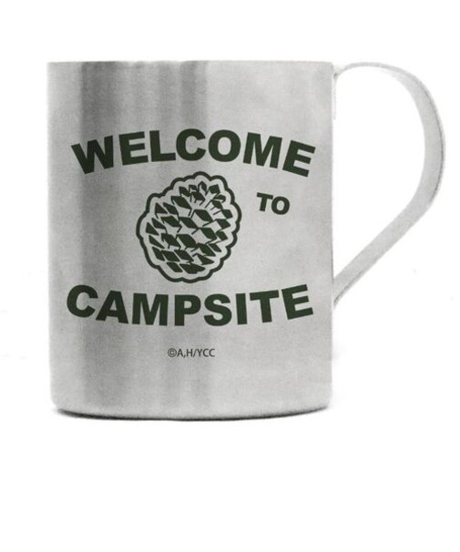 ゆるキャン△ 映画『ゆるキャン△』 松ぼっくりキャンプ場 二層ステンレスマグカップ コップ   日本製