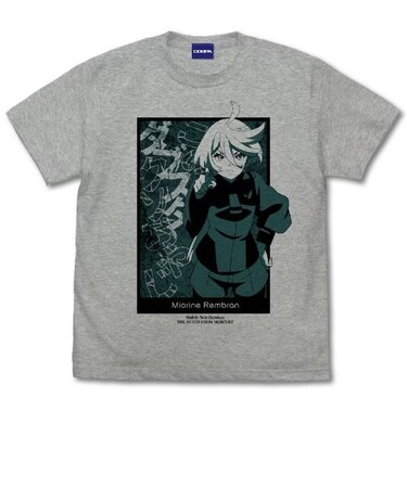 機動戦士ガンダム 水星の魔女 ミオリネ このダブスタクソおやじ Tシャツ 半袖 Mサイズ グレー