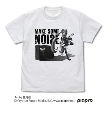 初音ミク Tシャツ 雪月佳Ver. 半袖 Lサイズ ホワイト