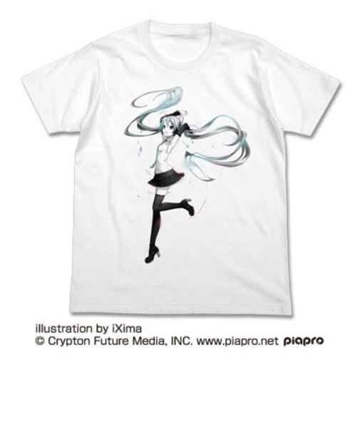 初音ミク V4X Tシャツ 半袖 Sサイズ ホワイト