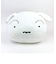 クレヨンしんちゃん ハグミークッション シロ インテリア 白