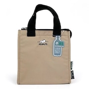 スヌーピー 保冷 ランチトート RE-PET アイボリー バッグ トート ランチ キッチン 学校 オフィス