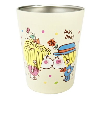 水森亜土 2way ステンレスタンブラー S 亜土ちゃん タンブラー マグ 保温保冷 結露防止 290ml