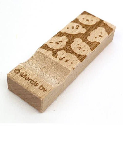 ミッフィー DB 木の箸置き ボリス dick bruna ナチュラルウッド   日本製