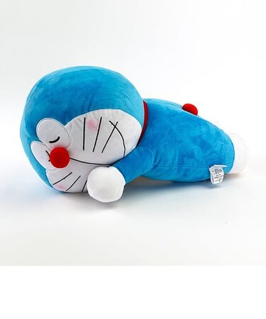 ドラえもん 添い寝 枕 ピロー 寝具 クッション 青