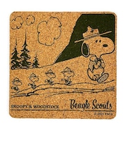 スヌーピー パズル型コースター&鍋敷き (ビーグル・スカウト) キッチン 日本製