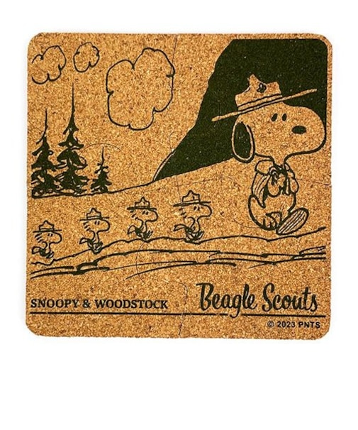 スヌーピー パズル型コースター＆鍋敷き （ビーグル・スカウト） キッチン 日本製