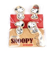 スヌーピー クリップ（4個セット） スヌーピー 文具 日本製