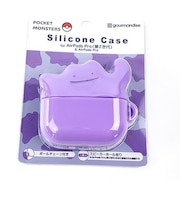 ポケットモンスター シリコンケース メタモン 【AirPods Pro(第1世代、第2世代) 】 パープル