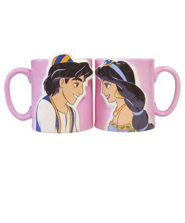 ディズニー アラジン キスペアマグ (マグカップ) 立体 ディズニープリンセス 4942423238041