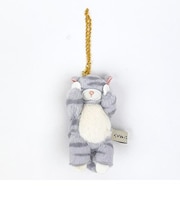 りぶはあと くびねっこ マスコット サバトラ ボールチェーン キーホルダー ぬいぐるみ