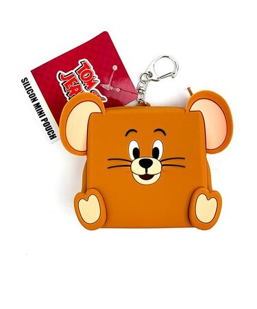 トムとジェリー シリコンミニポーチ ジェリー ファニーアート