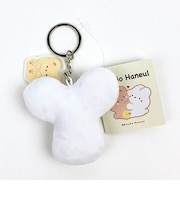 スタジオハヌル イニシャルマスコット Y キーホルダー ホワイト