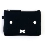 ミッフィー NUU-small シリコンポーチ フェイスブラック