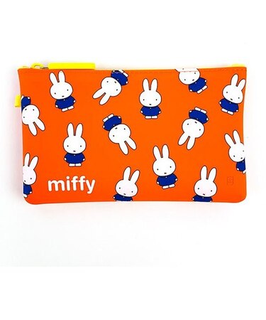 ミッフィー NUU シリコンポーチ オレンジ