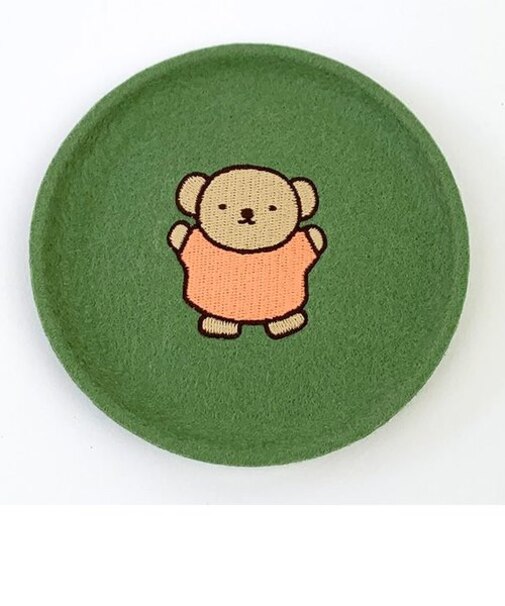 ミッフィー miffy トレイ (グリーン) 小物入れ インテリア