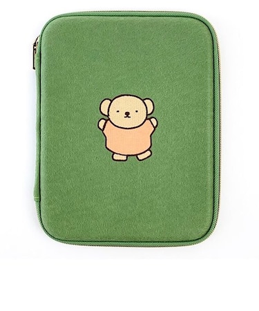 ミッフィー miffy マルチポーチ ボリス (グリーン) 母子手帳ケース 通帳ケース