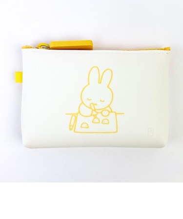 ミッフィー NUU-small シリコンポーチ イエロー
