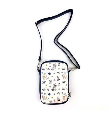 ムーミン 2ＷＡＹ ミニショルダー 総柄 バッグ ポーチ スマホポーチ スマホポシェット