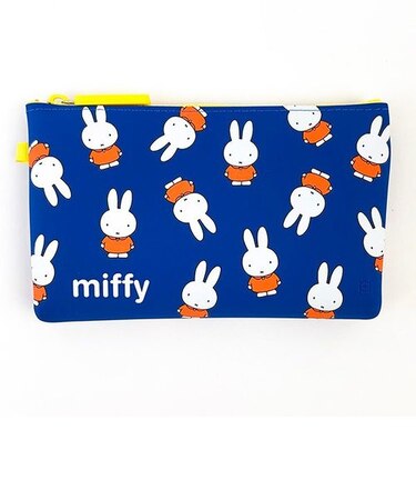 ミッフィー NUU　シリコンポーチ ブルー