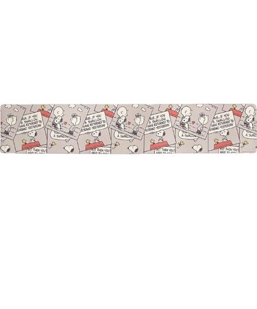 スヌーピー キュートコミック ロングマット PEANUTS キッチン グレー