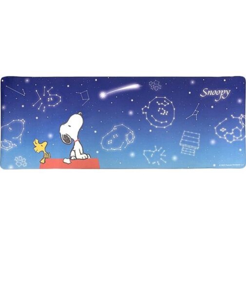 スヌーピー ロングマット(星空スヌーピー) PEANUTS キッチン ブルー