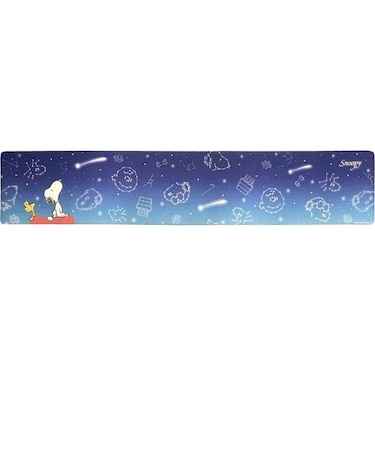 スヌーピー ロングマット(星空スヌーピー) PEANUTS キッチン ブルー