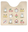 ミッフィー miffy トイレマット（アイコン） Dick Bruna トイレ ベージュ