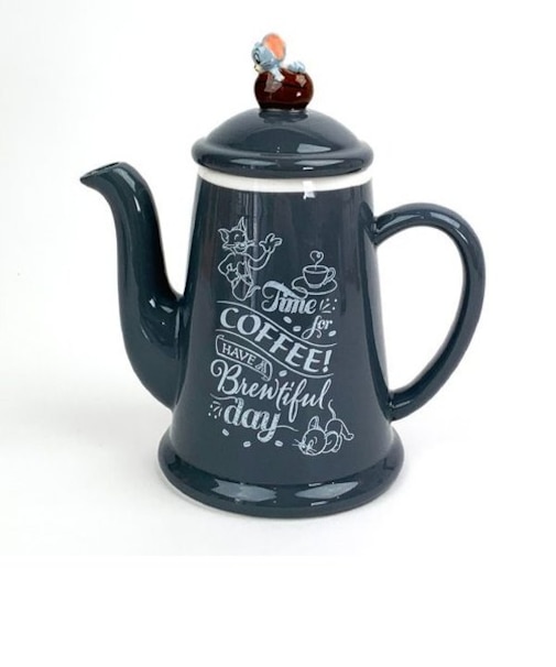 トムとジェリー ティーポット トム Time for Coffee  ネイビー