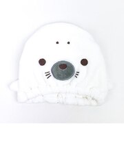 りぶはあと ヘアキャップ アザラシ クイックドライ 速乾 サマー バスタイム