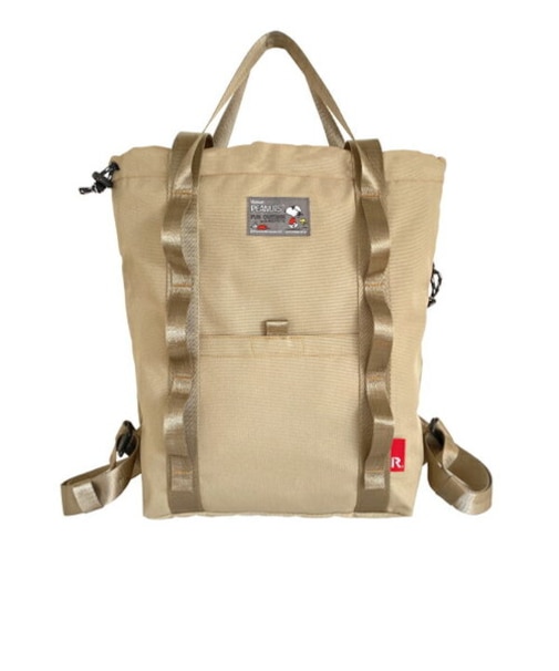 スヌーピー IP.セオルー.PEANUTS-8K トート バッグ ベージュ  ルートート