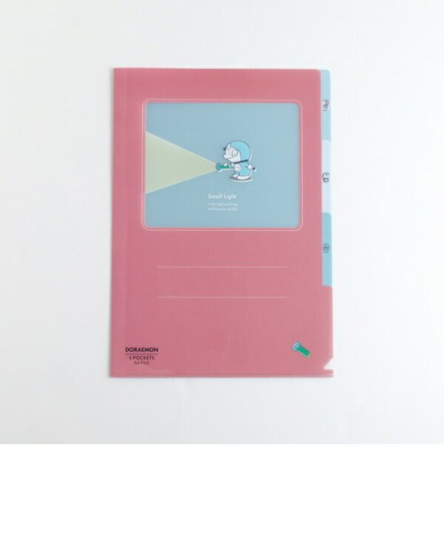 ドラえもん A4ポケットクリアファイル スモールライト 文具 書類ケース
