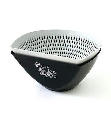 スヌーピー チリトリザルボウル L キャンプ ブラック キッチン カトラリー