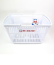 クレヨンしんちゃん マルチバスケット サトーココノカドー カゴ ホワイト