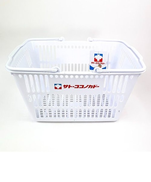 クレヨンしんちゃん マルチバスケット サトーココノカドー カゴ ホワイト