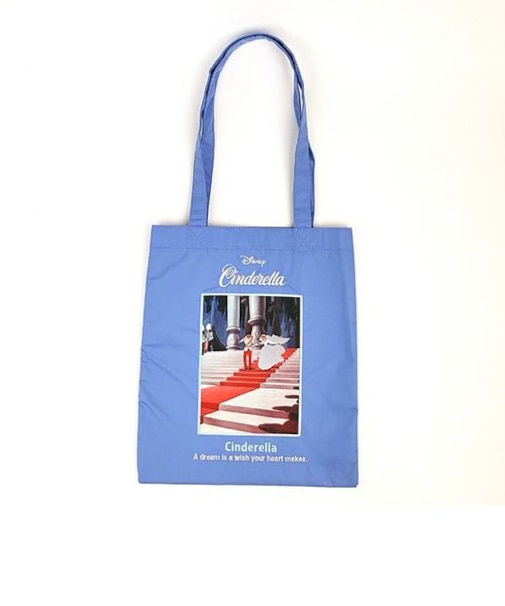 ディズニー プリンセスミュージアムトートバッグ シンデレラ（ブルー) Disney アコモデ ACCOMMODE