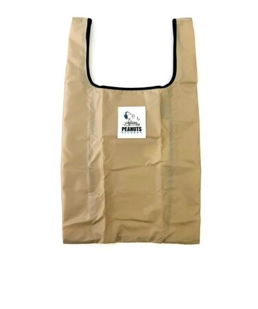 スヌーピー HQエコバッグ RECORD PEANUTS バッグ 手提げ BE