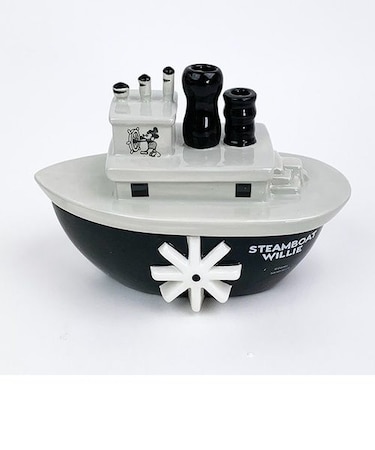ディズニー100周年 ミッキー 蒸気船ウィリー小物入れ STEAMBOAT WILLIE Disney インテリア