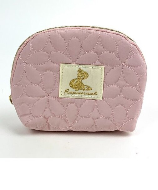 ディズニー ティッシュポーチ ラプンツェル/キルティング ピンク 小物入れ