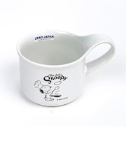 スヌーピー カフェマグ(S) シェフスヌーピー PEANUTS ホワイト 日本製