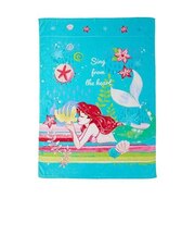 リトルマーメイド アリエル ボタニカルグリーン お昼寝ケット ハーフケット 夏掛け キッズ ベビー サマー