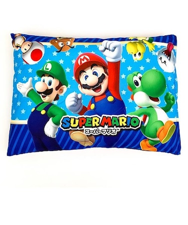 スーパーマリオ ジュニア枕 レッツドリーム 枕 キッズ 寝具
