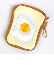 ヤップ ブレッドエッグトースト ポーチ 小物入れ ぬいぐるみ パン 学校 オフィス