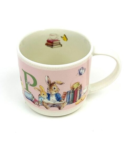 ピーターラビット 120周年デザイン マグ ピンク マグ 日本製